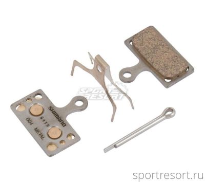 Тормозные колодки Shimano G04S Metal Pads