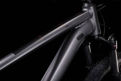 Велосипед Cube Aim EX 29" (2022) 18" серый Aim-EX-29-2022-18" grey'n'red