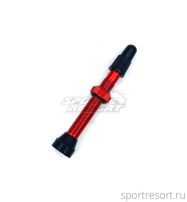 Ниппель для бескамерных колёс E2B F/V-48mm Red