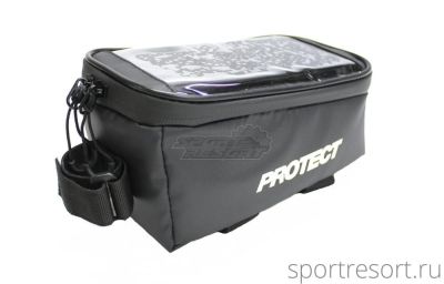 Велосумка на раму Protect с отделением для смартфона 555-538