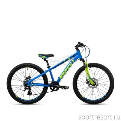 Велосипед Aspect Winner 24" сине-зеленый (2023) Aspect Winner 24 blue/green (2023)