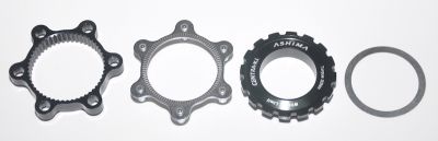 Адаптер Center Lock на 6 болтов Ashima AC03-2 Black