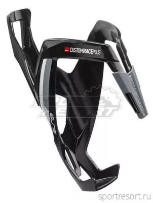 Флягодержатель Elite Custom Race Plus (Черный-Белый-Серый) 0140643