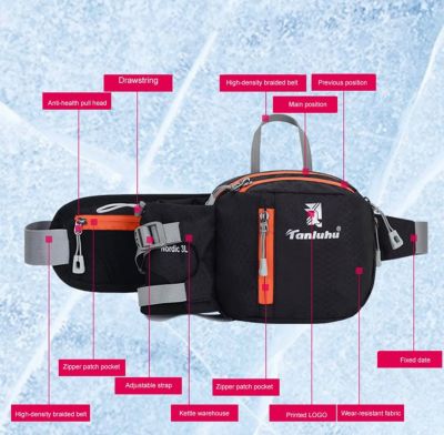 Сумка поясная TL T-389 aqua blue T389-2