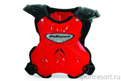 Велозащита груди и спины Polisport TITAN red/black PLS8002800004