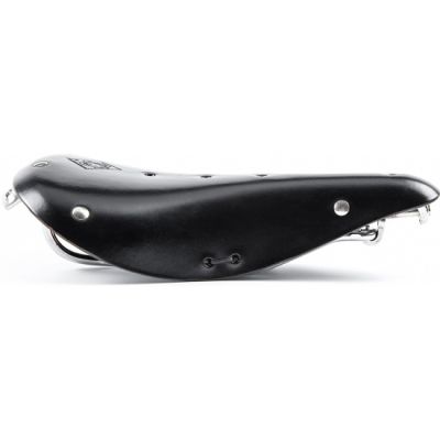 Седло Bear Bike OT-12002 Черное Кожа