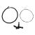 Манетка Shimano SL-MT500-L Universal Dropper Seatpost Remote Манетка Shimano SL-MT500-L Universal Dropper Seatpost Remote