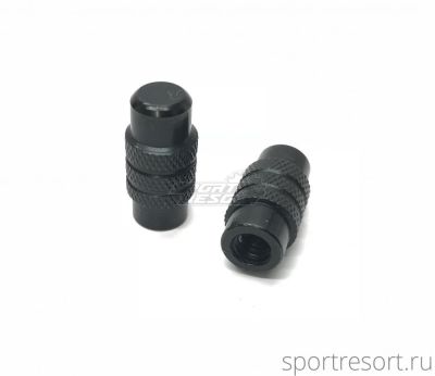 Колпачок на ниппель F/V VC09 Black (пара)
