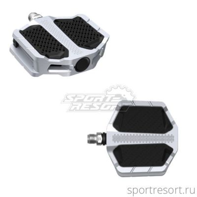Педали Shimano PD-EF205 Urban Flat Pedals Silver