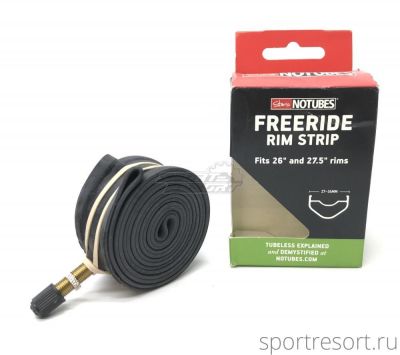 Бескамерная ободная лента с ниппелем Stans NoTubes FREERIDE (26"-27.5")