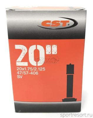 Велокамера CST 20x1.75/2.125 A/V 32 мм