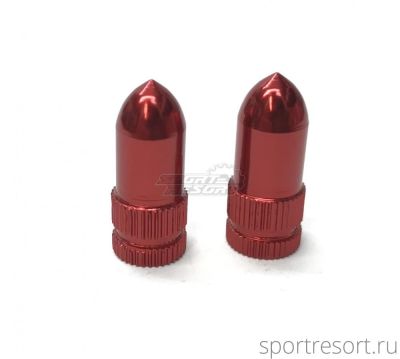 Колпачок на ниппель A/V VC01 Red (пара)