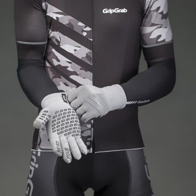 Велоперчатки GripGrab Primavera Merino Glove Grey (теплые) XL/XXL (11-12) 1053