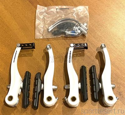 Тормоза Promax V-Brake Set White (комплект)