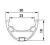 Обод Alexrims FR30 26" (559х23mm) 32H Black Обод Alexrims FR30 26" (559х23mm) 32H Black