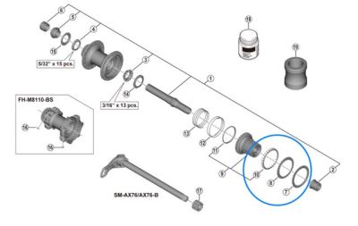 Внешний пыльник для FH-M9111