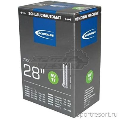 Велокамера Schwalbe 28 700x28-47C (28/47-622/635) A/V-40mm AV17 VM
