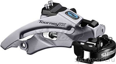 Переключатель передний Shimano Tourney FD-TX800 (3х7/8ск, 63-66°)