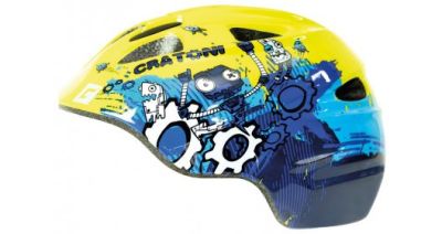 Велошлем Cratoni Akino Robo Yellow-Blue Glossy M (53-58 cm) 112207A2