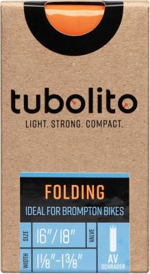 Велокамера Tubolito Tubo-Folding Bike 16x1-1/8-1-3/8 A/V