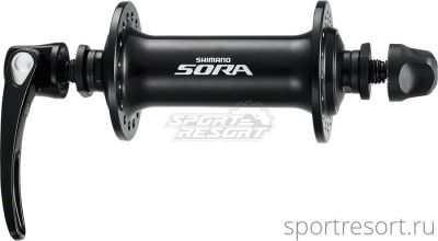 Втулка передняя Shimano Sora HB-M3500 (36H, черная)