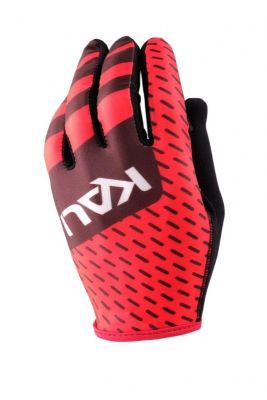 Велоперчатки KALI Mission Slip-On (S) red black 02-430321445