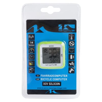 Велокомпьютер M-Wave XIV Silicon Green 5-244716