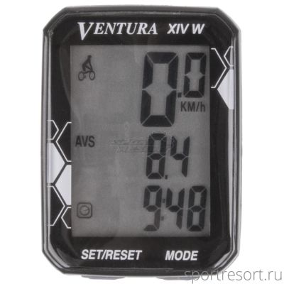 Велокомпьютер Ventura XIV W Bicycle Computer 5-244361