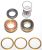 Каретка Token TK877TBT Ceramic MTB/Road Gold