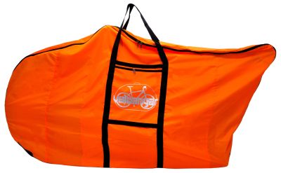 Чехол для велосипеда Veloangar №33 (с карманом под колесо) Черный с зелеными элементами Veloangar №33