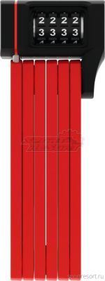Велозамок ABUS uGrip Bordo 5700C/80 кодовый (красный) 05-0087794