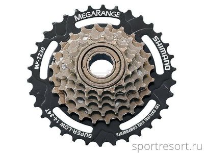 Трещотка Shimano MF-TZ30 (6ск, 14-34Т)