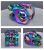 Вынос JOOD CNC ALU MTB Stem (1-1/8", 31.8, 35mm, 0°) oil slick Вынос JOOD CNC ALU MTB Stem (1-1/8", 31.8, 35mm, 0°) oil slick