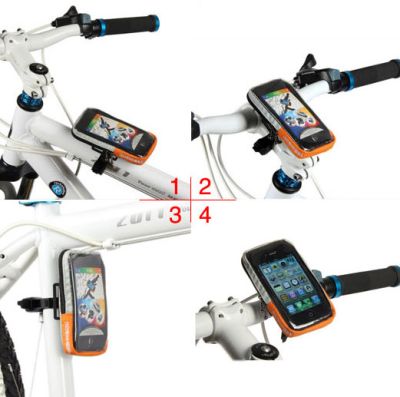 Чехол для смартфона на руль Roswheel Bicycle Phone Smart Bag (Medium) 363 M