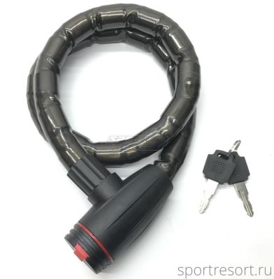 Велозамок VLX 22x1000 мм (ключ) VLX-L33