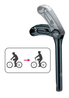 Вынос регулируемый Zoom SATORI-EZ3-5 Quill (1-1/8", 25.4, 110mm, +70°)