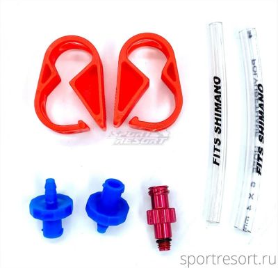 Набор для прокачки Elvedes Bleed Adapter для гидролинии Shimano 2018042