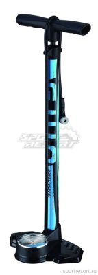 Насос напольный Giyo GF-2332 3"Dual-Scale Gauge Steel Floor Pump GF2332