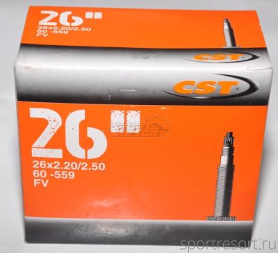 Велокамера CST 26x2.2/2.5 F/V
