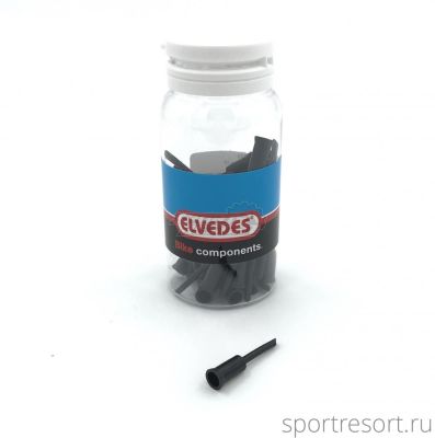 Наконечник на оплетку 5 мм Elvedes End Caps with Tip (50 шт)