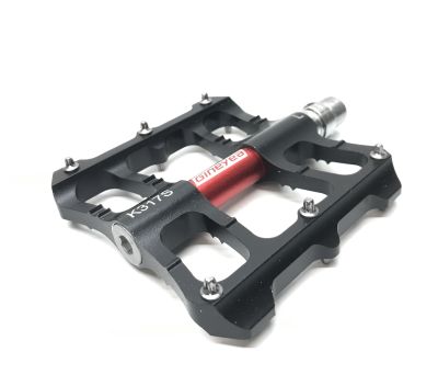 Педали Gineyea K317S Black/Red