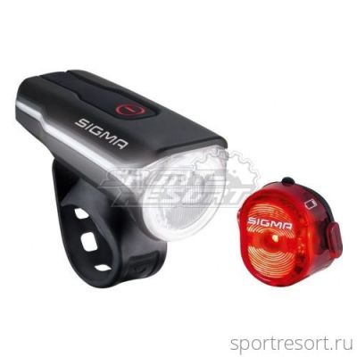 Комплект фонарей Sigma AURA 60 Lux / NUGGET II RL 4-017750