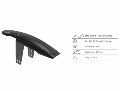 Крыло-щиток Polisport X-CAPE All Fits PLS8623400001