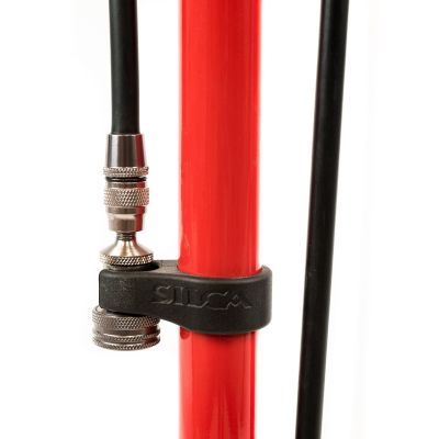 Насос напольный SILCA Pista Floor Pump Red AM-PU-001-ASY-0101