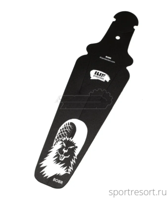 Крыло-щиток Gorilla BOBR заднее (белая графика) BOBR-B/W