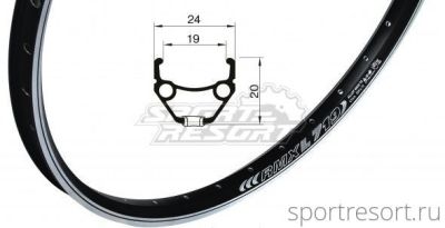 Обод Remerx Dragon Line 27.5" (584x19mm) 36H