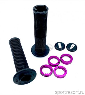 Грипсы ODI S&M Black/Purple