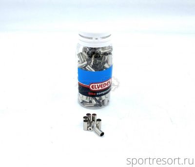 Наконечник на оплетку 5 мм Elvedes Brass End Cups (200 шт)