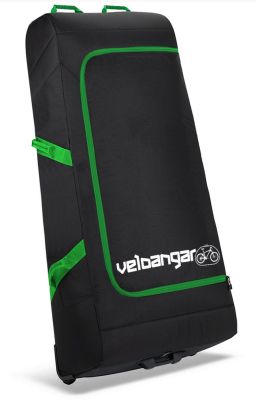 Чехол кофр с колёсами Veloangar №7 Черный с серыми элементами Veloangar №7