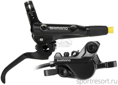 Тормоз дисковый Shimano MT501/BR-MT500 задний (1450мм, J-Kit, колодки полимер) без упак